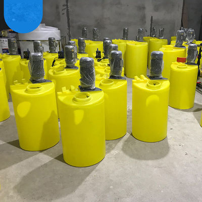 Pezzi di ricambio gialli di trattamento delle acque del fondo piatto 500L