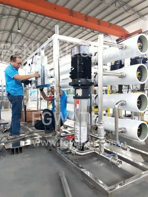 Sistemi di depurazione delle acque di osmosi inversa commerciali 28000GPD