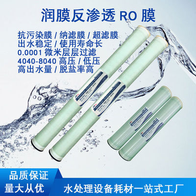 Materiali di consumo di trattamento delle acque di 16 gal/mn, membrana del RO dell'acqua di rubinetto 250PSI