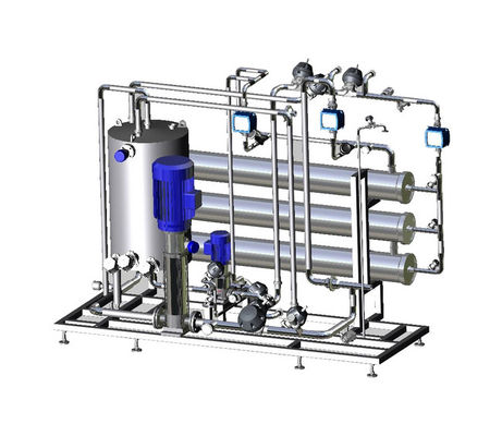 Sistema di depurazione delle acque purificato supporto di scivolo, sistema di depurazione delle acque del RO