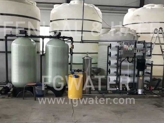 Sistema commerciale di filtrazione dell'acqua salmastra 5000LPH