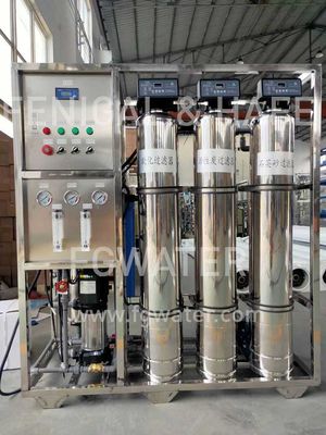 Sistemi di dosaggio chimici commerciali di inverso 1500gpd di trattamento delle acque