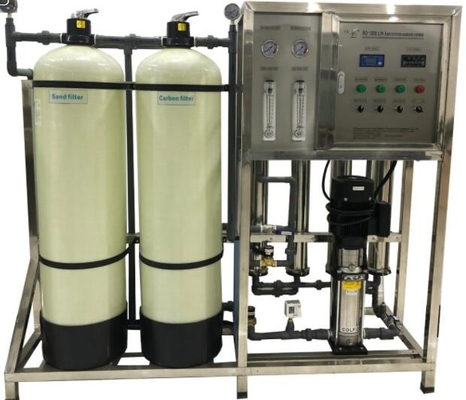 Sistema di depurazione delle acque di osmosi inversa del Ce del Ro di acciaio al carbonio 1000l/H