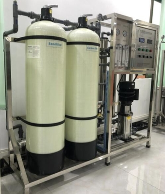 Sistema di depurazione delle acque di osmosi inversa del Ce del Ro di acciaio al carbonio 1000l/H