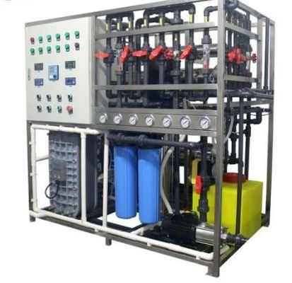 0.5-5 m3/h sistema di trattamento delle acque idriche elettro deionizzatore sistema di depurazione due fasi
