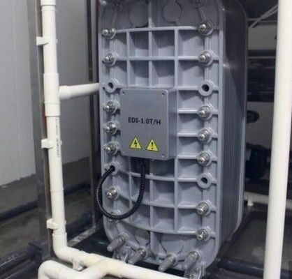 0.5-5 m3/h sistema di trattamento delle acque idriche elettro deionizzatore sistema di depurazione due fasi