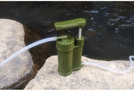 Strumento da campeggio filtro idrico da 0,1 micron sistema di depurazione dell'acqua mobile