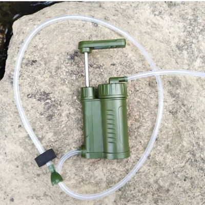 Strumento da campeggio filtro idrico da 0,1 micron sistema di depurazione dell'acqua mobile
