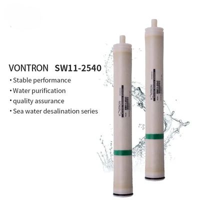 Membrane di osmosi inversa per la desalinizzazione dell'acqua di mare Vontron serie SW