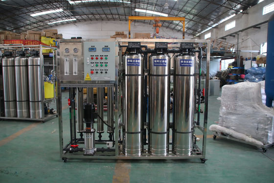 500L/H 1.7kW-380-415V 3xSS304 Serbatoi Acqua salata impianto di osmosi inversa