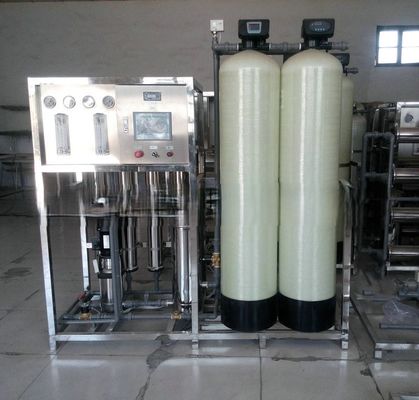 2TPH 3.0kW-380-415V 2xFRP Serbatoi Acqua salata impianto di osmosi inversa