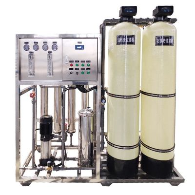2TPH 3.0kW-380-415V 2xFRP Serbatoi Acqua salata impianto di osmosi inversa
