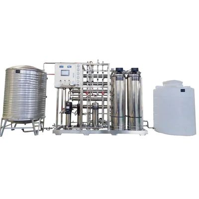 2TPH 3.0kW-380-415V 2xSS304 Serbatoi Acqua salata impianto di osmosi inversa