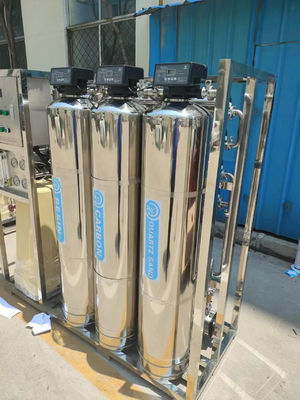 250L/H 1,7kW-380-415V 3xSS304 Serbatoi Acqua salata impianto di osmosi inversa
