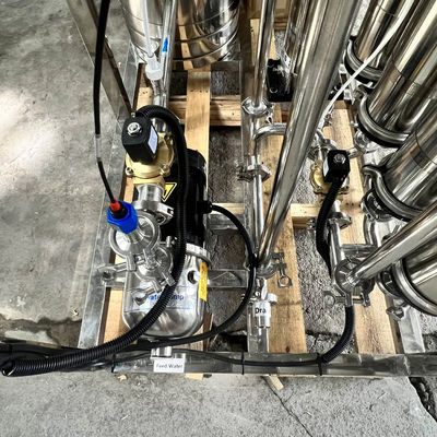 500L/H 1.7kW-380-415V 2x serbatoi di FRP Acqua salata impianto di osmosi inversa