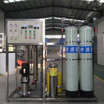 1.5TPH 3.0kW-380-415V 2xFRP Serbatoi Acqua salata impianto di osmosi inversa