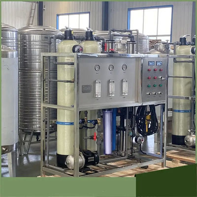 1.5TPH 3.0kW-380-415V 2xFRP Serbatoi Acqua salata impianto di osmosi inversa
