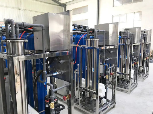 1.5TPH 3.0kW-380-415V 3xFRP Serbatoi Acqua salata impianto di osmosi inversa