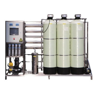 4TPH 5.5kW-380-415V 3xFRP Serbatoi Acqua salata impianto di osmosi inversa