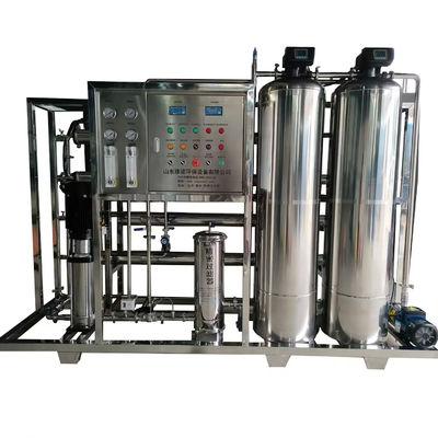 3TPH 5.5kW-380-415V 2xSS304 Serbatoi Acqua salata impianto di osmosi inversa