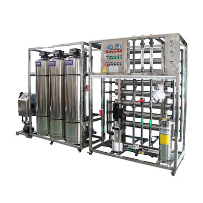 3TPH 5.5kW-380-415V 3xSS304 Serbatoi Acqua salata impianto di osmosi inversa