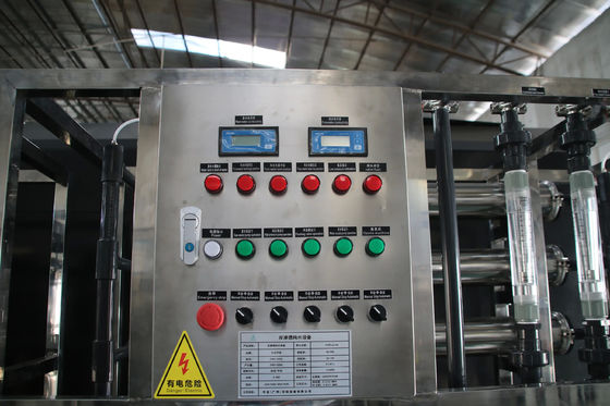 3TPH 5.5kW-380-415V 3xSS304 Serbatoi Acqua salata impianto di osmosi inversa