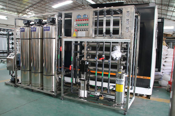 3TPH 5.5kW-380-415V 3xSS304 Serbatoi Acqua salata impianto di osmosi inversa