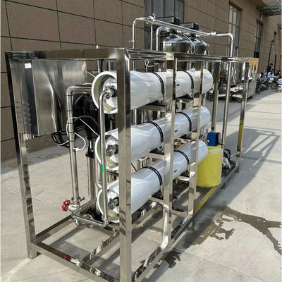 4TPH 5.5kW-380-415V 2xSS304 Serbatoi Acqua salata impianto di osmosi inversa