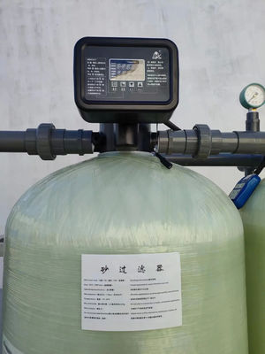 4TPH 5.5kW-380-415V 2xFRP Serbatoi Acqua salata impianto di osmosi inversa
