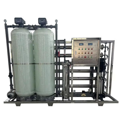 6TPH 7.9kW-380-415V 2xFRP Serbatoi Acqua salata impianto di osmosi inversa