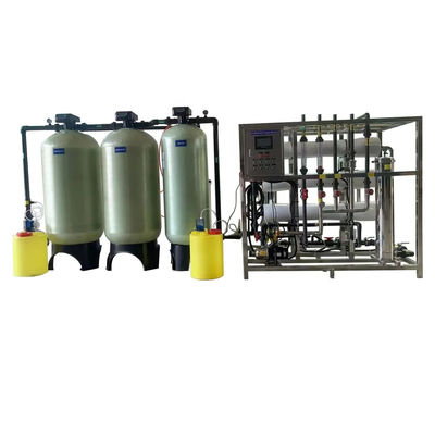 5TPH 7.4kW-380-415V 3xFRP Serbatoi Acqua salata impianto di osmosi inversa