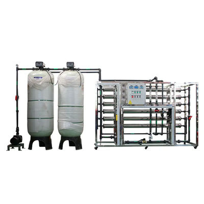 5TPH 7.4kW-380-415V 2xFRP Serbatoi Acqua salata impianto di osmosi inversa