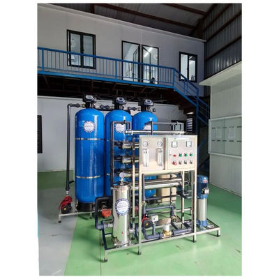 6TPH 7.9kW-380-415V 3xFRP Serbatoi Acqua salata impianto di osmosi inversa