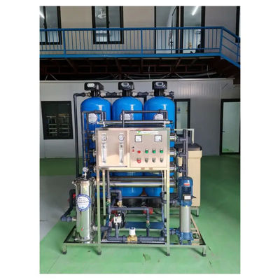 6TPH 7.9kW-380-415V 3xFRP Serbatoi Acqua salata impianto di osmosi inversa