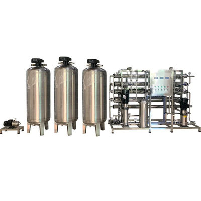 8TPH 14kW-380-415V 3xSS304 Serbatoi Acqua salata impianto di osmosi inversa