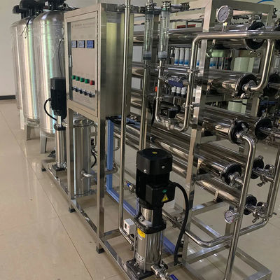 8TPH 14kW-380-415V 3xSS304 Serbatoi Acqua salata impianto di osmosi inversa