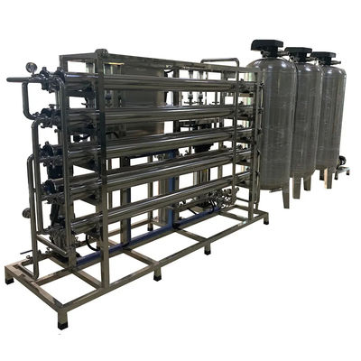 8TPH 14kW-380-415V 3xSS304 Serbatoi Acqua salata impianto di osmosi inversa