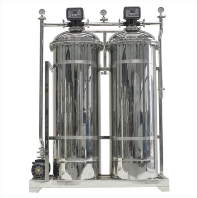8TPH 14kW-380-415V 2xSS304 Serbatoi Acqua salata impianto di osmosi inversa