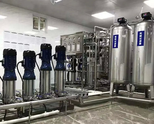 8TPH 14kW-380-415V 2xSS304 Serbatoi Acqua salata impianto di osmosi inversa