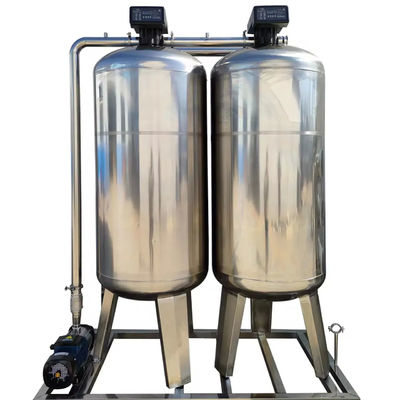 8TPH 14kW-380-415V 2xSS304 Serbatoi Acqua salata impianto di osmosi inversa