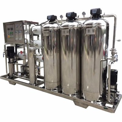 5TPH 7.4kW-380-415V 3xSS304 Serbatoi Acqua salata impianto di osmosi inversa
