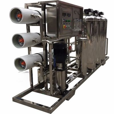 5TPH 7.4kW-380-415V 3xSS304 Serbatoi Acqua salata impianto di osmosi inversa