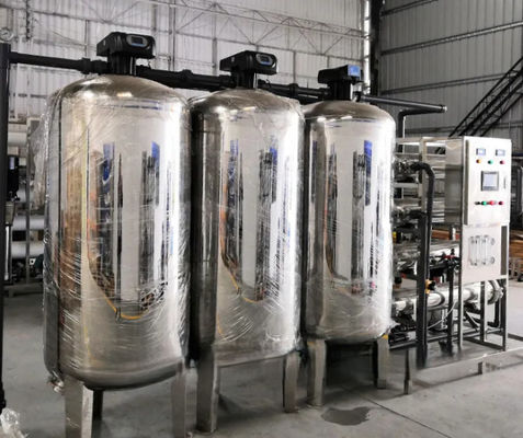 6TPH 7.9kW-380-415V 3xSS304 Serbatoi Acqua salata impianto di osmosi inversa