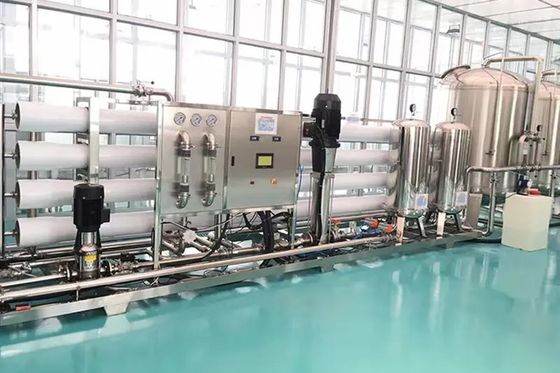 10TPH 19kW-380-415V 3xSS304 Serbatoi Acqua salata impianto di osmosi inversa