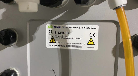 Flusso 5,0 M3/H Veolia Suez EDI Stacks E-Cell-3X Suez Per fornire acqua ultrapura
