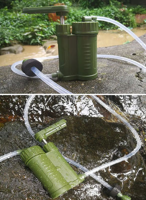 Sistema portatile di depurazione dell'acqua per campeggio
