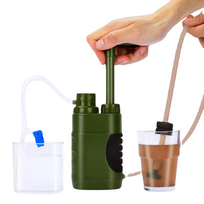 Purificatore d'acqua esterno Strumento di filtro dell'acqua di emergenza di sopravvivenza