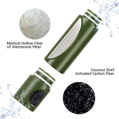 Purificatore d'acqua esterno Strumento di filtro dell'acqua di emergenza di sopravvivenza