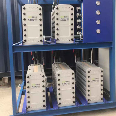 Veolia MK-7 Suez EDI Stacks fornisce acqua ultrapura per le industrie elettriche ed elettroniche