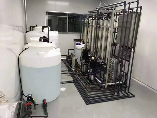 1000Lph doppia fase RO+EDI per filtrazione dell'acqua industriale